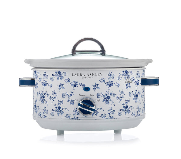 Laura Ashley 3.5L Stainless-Steel Slow Cooker