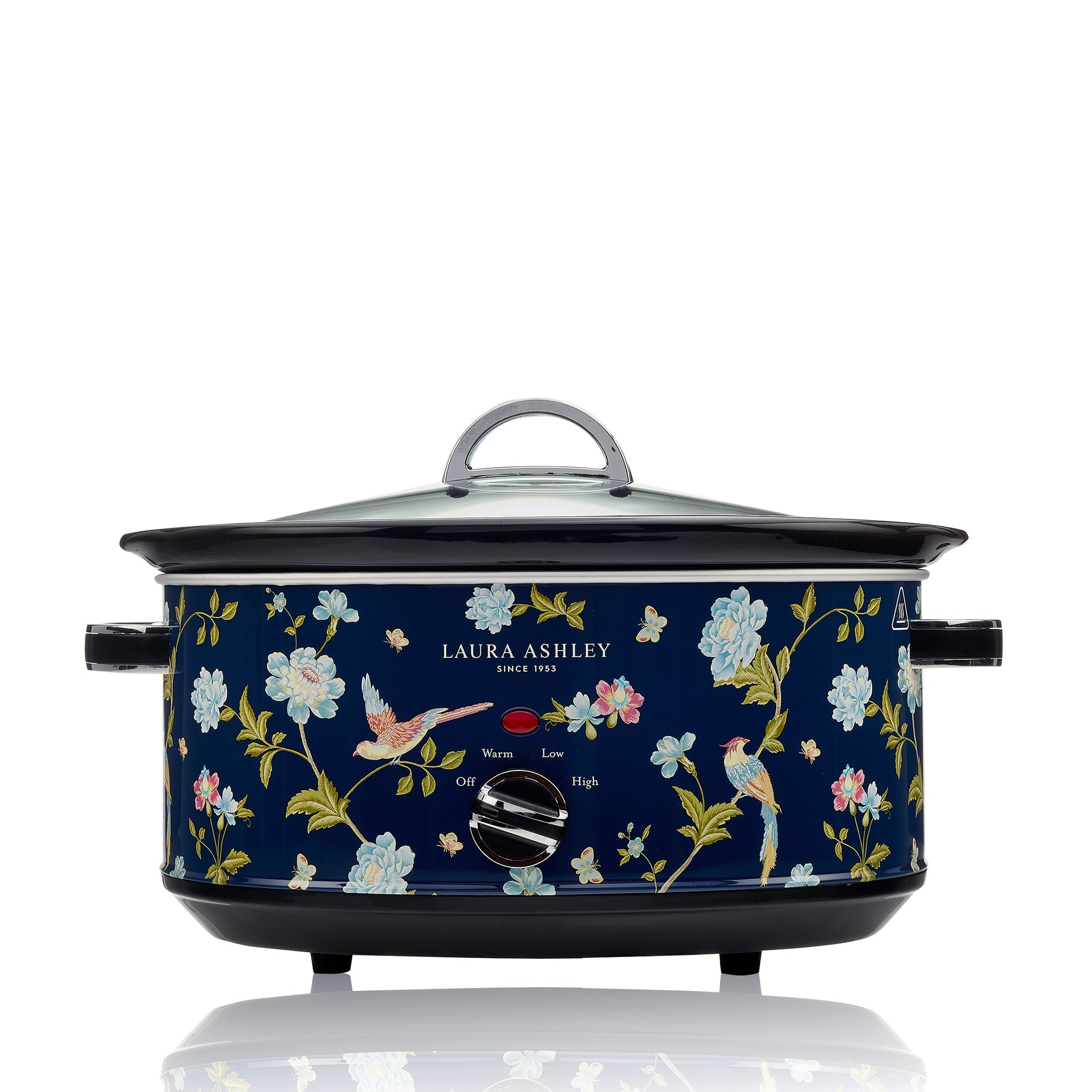 Laura Ashley 6.5L Stainless-Steel Slow Cooker