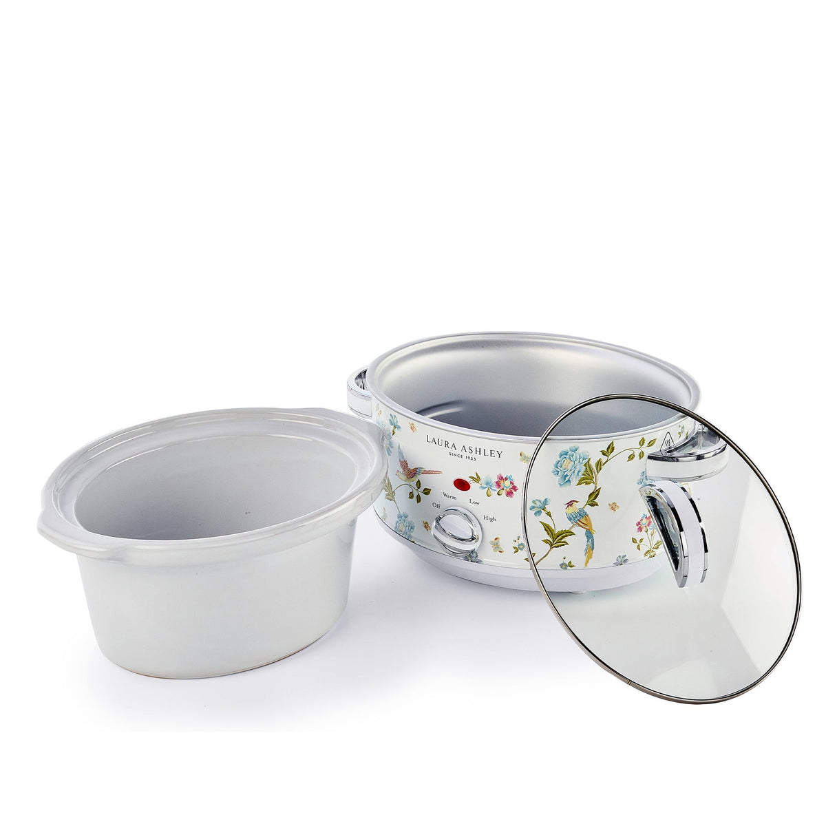 Laura Ashley 3.5L Stainless-Steel Slow Cooker