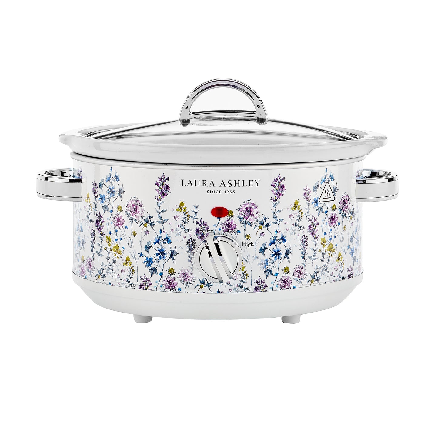 Laura Ashley 3.5L Stainless-Steel Slow Cooker