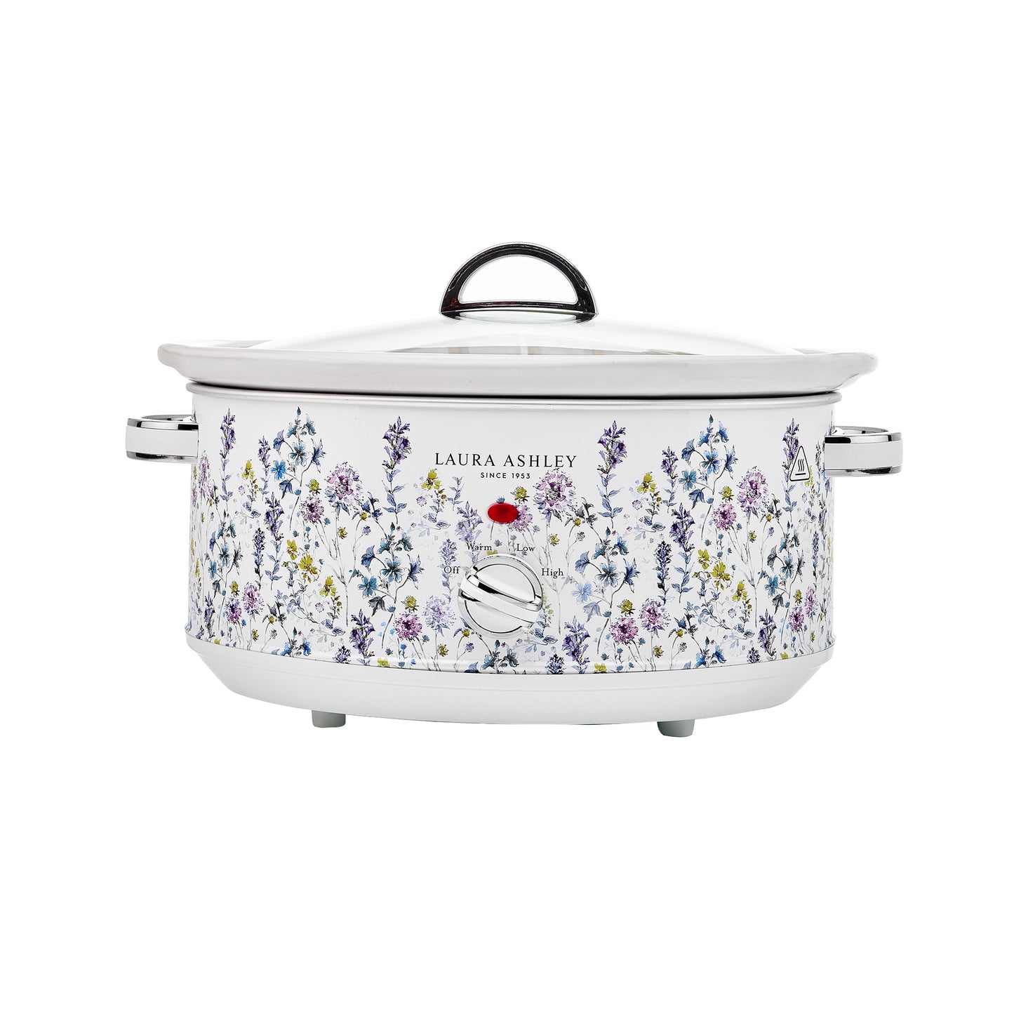Laura Ashley 6.5L Stainless-Steel Slow Cooker