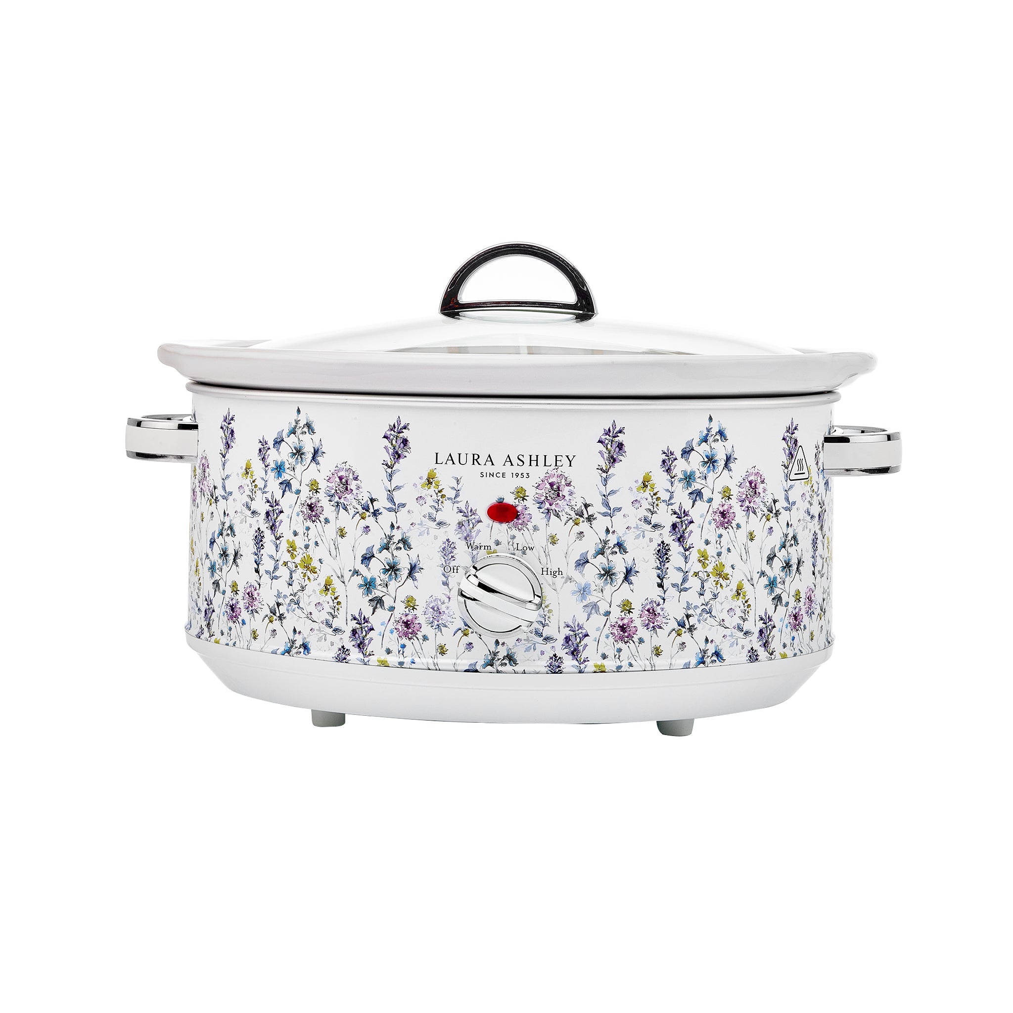 Laura Ashley 6.5L Stainless-Steel Slow Cooker