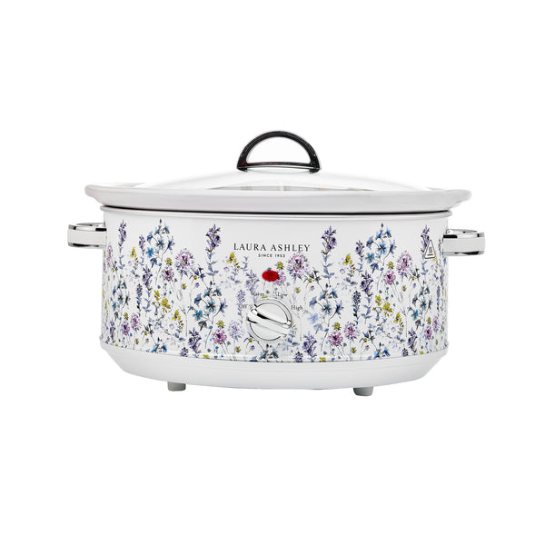 Laura Ashley 6.5L Stainless-Steel Slow Cooker