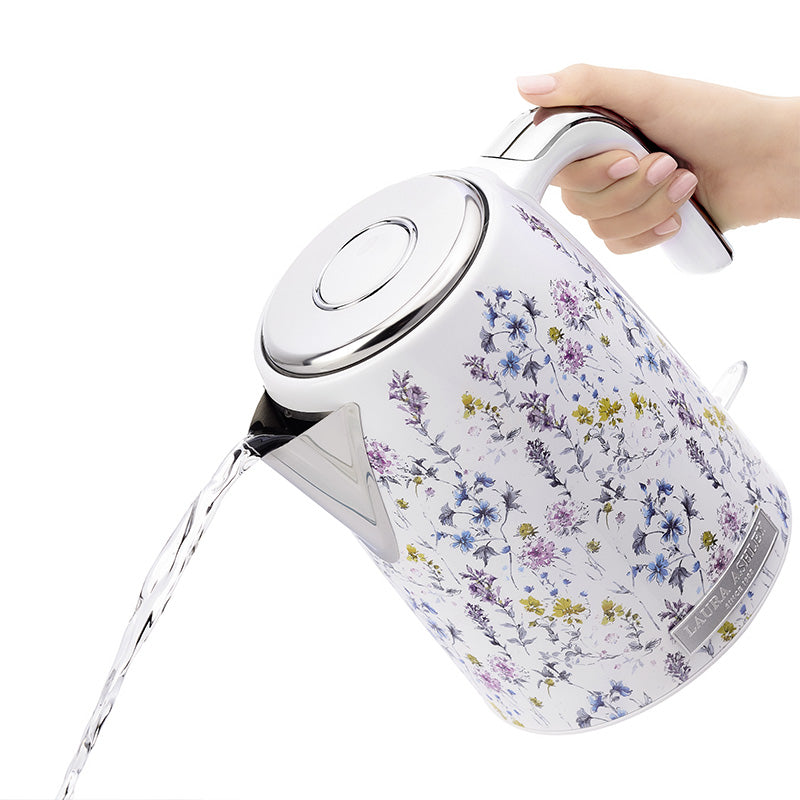 Laura Ashley 1.7L Jug Kettle – Fast Boil & Water Level Indicator