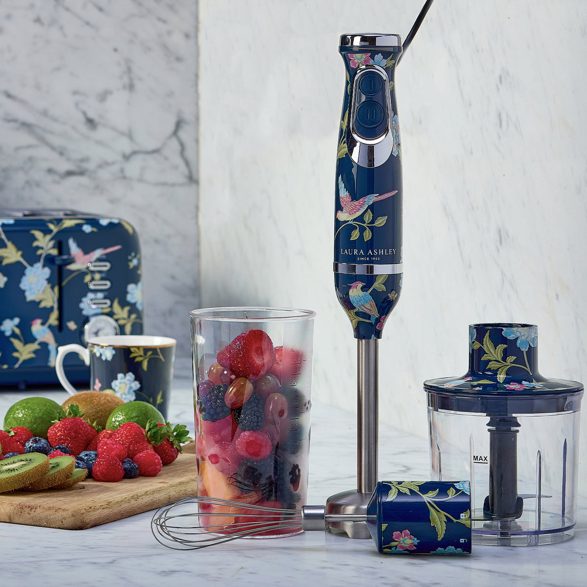 Laura Ashley 4-in-1 Hand Blender Set