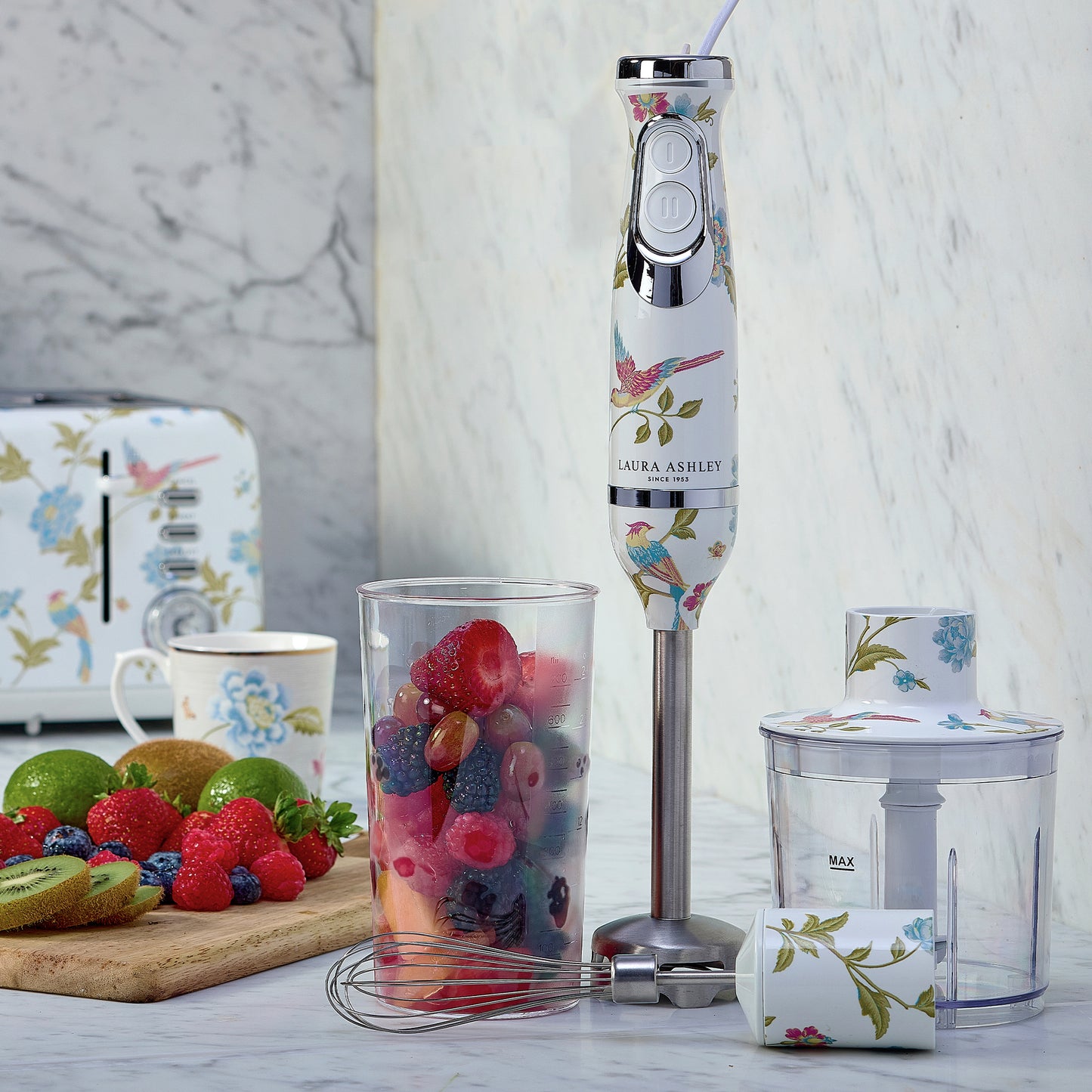 Laura Ashley 4-in-1 Hand Blender Set