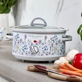 Laura Ashley 3.5L Stainless-Steel Slow Cooker