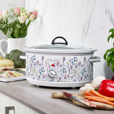 Laura Ashley 6.5L Stainless-Steel Slow Cooker