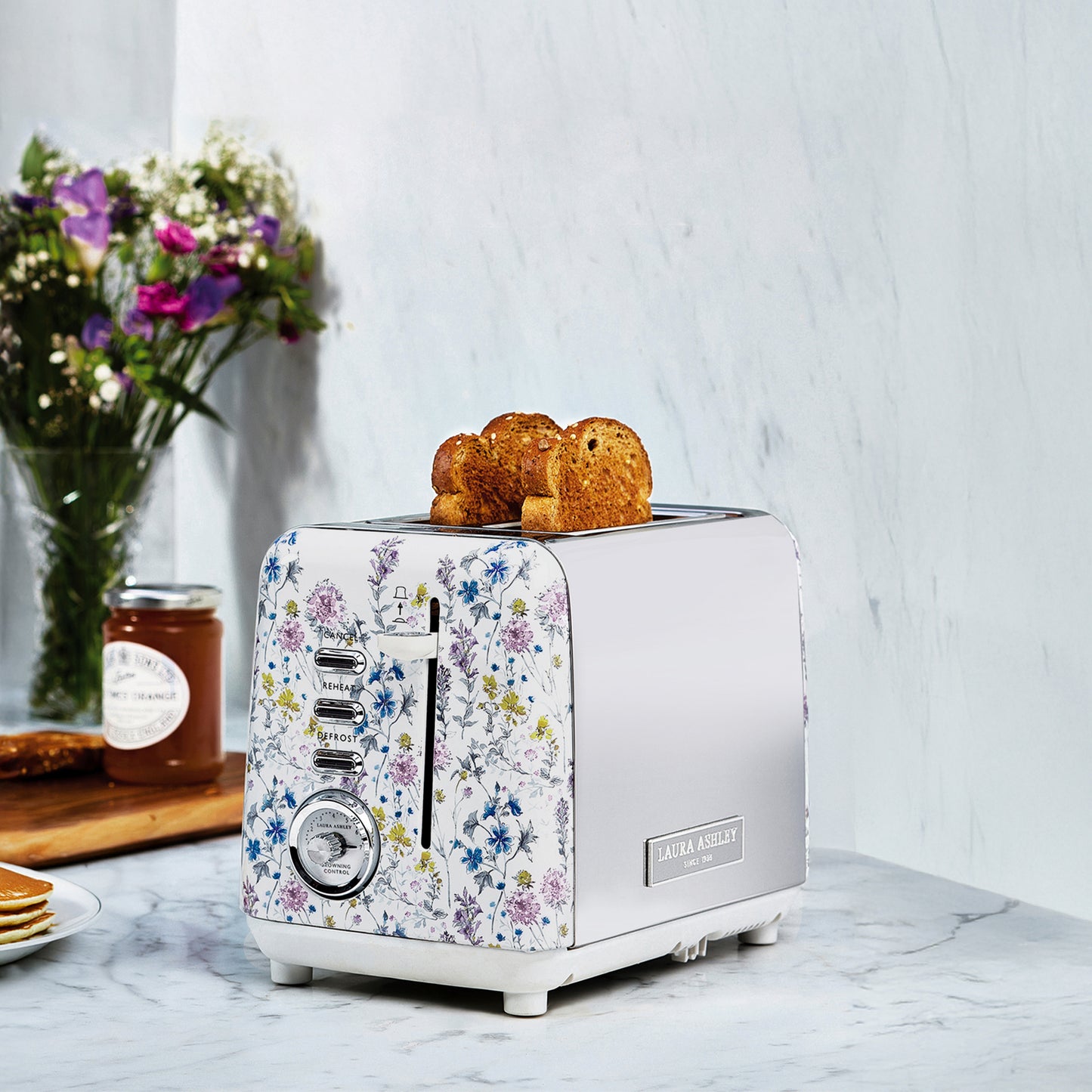 Laura Ashley 2-Slice Toaster