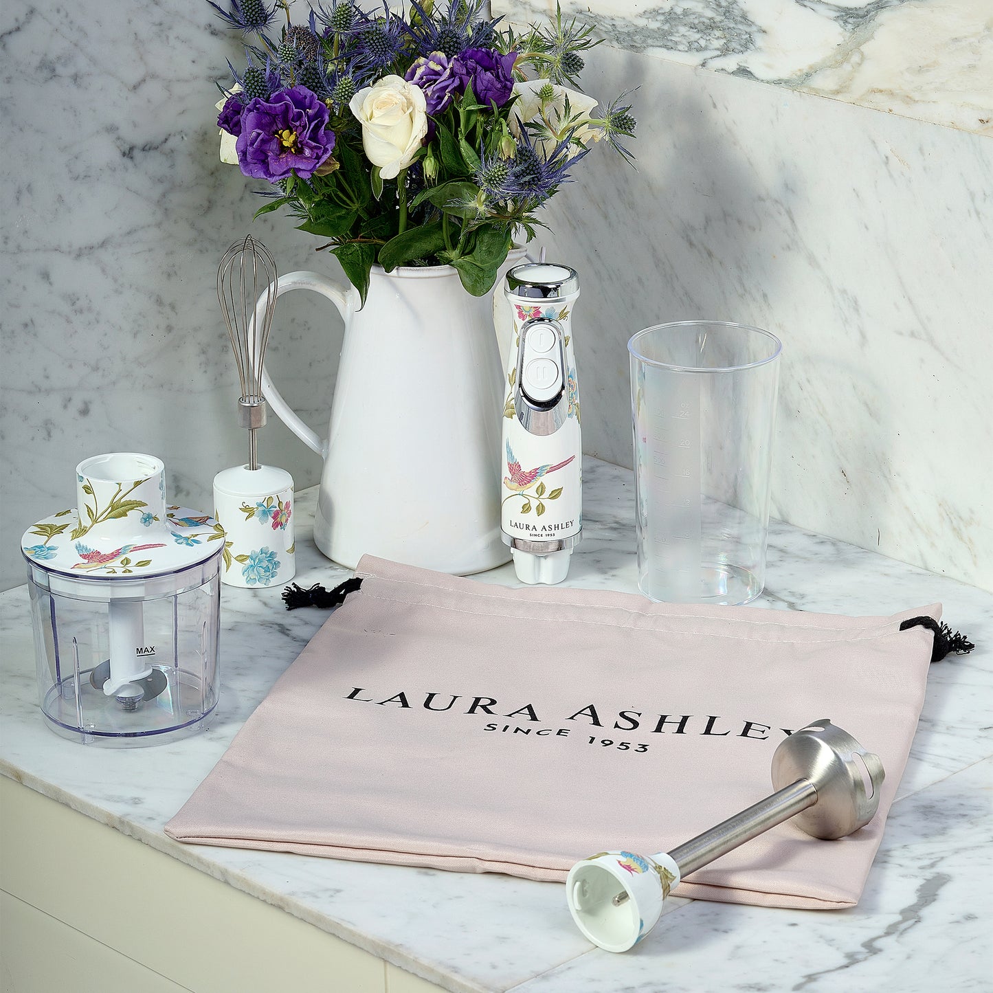 Laura Ashley 4-in-1 Hand Blender Set