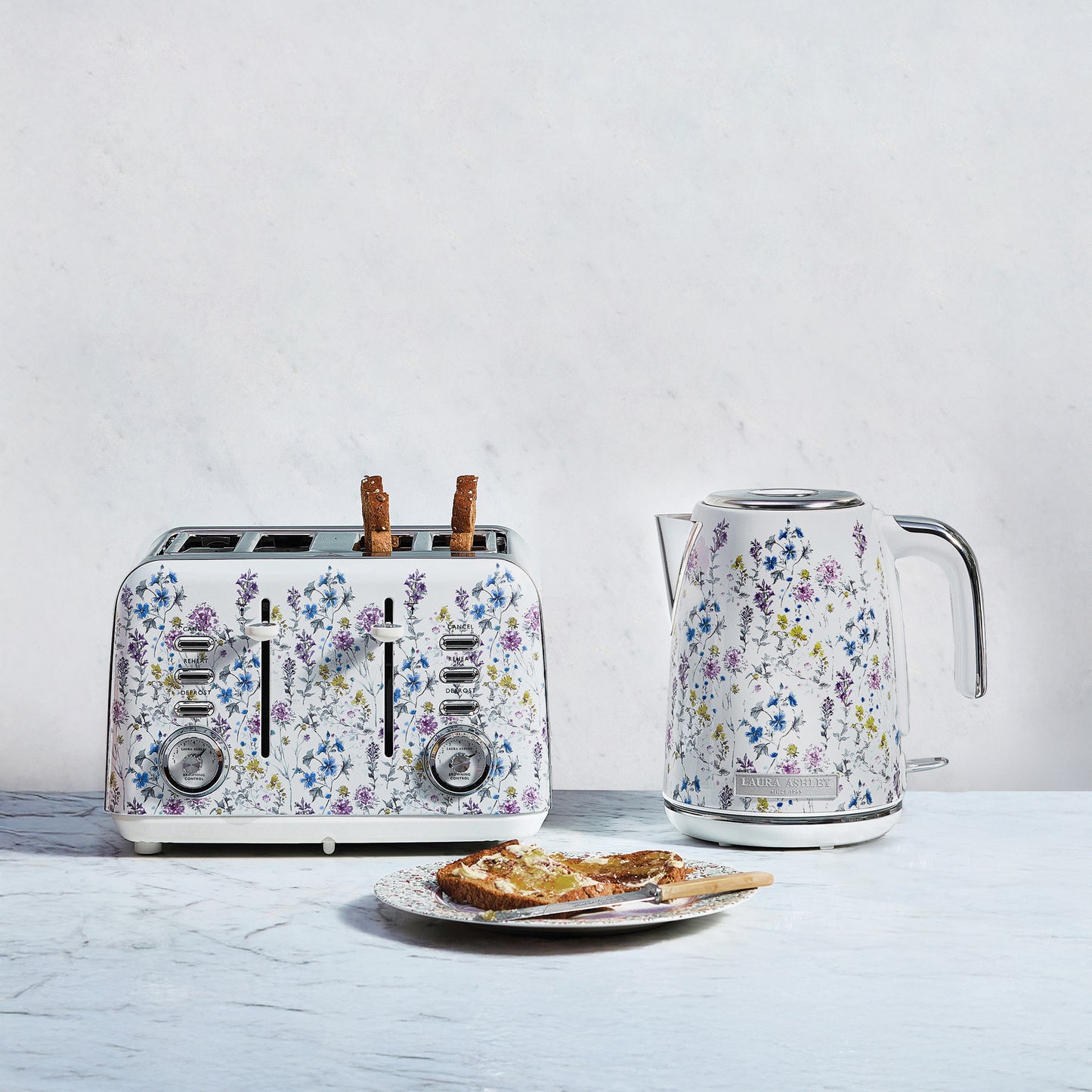 Laura Ashley 4-Slice Toaster