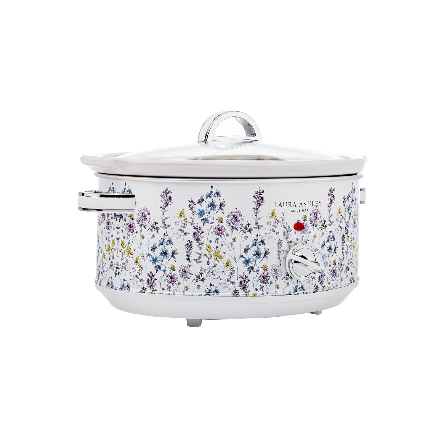 Laura Ashley 6.5L Stainless-Steel Slow Cooker