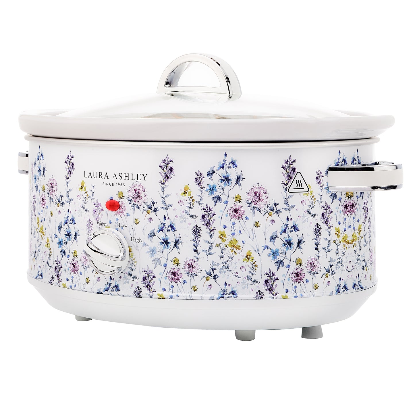 Laura Ashley 6.5L Stainless-Steel Slow Cooker