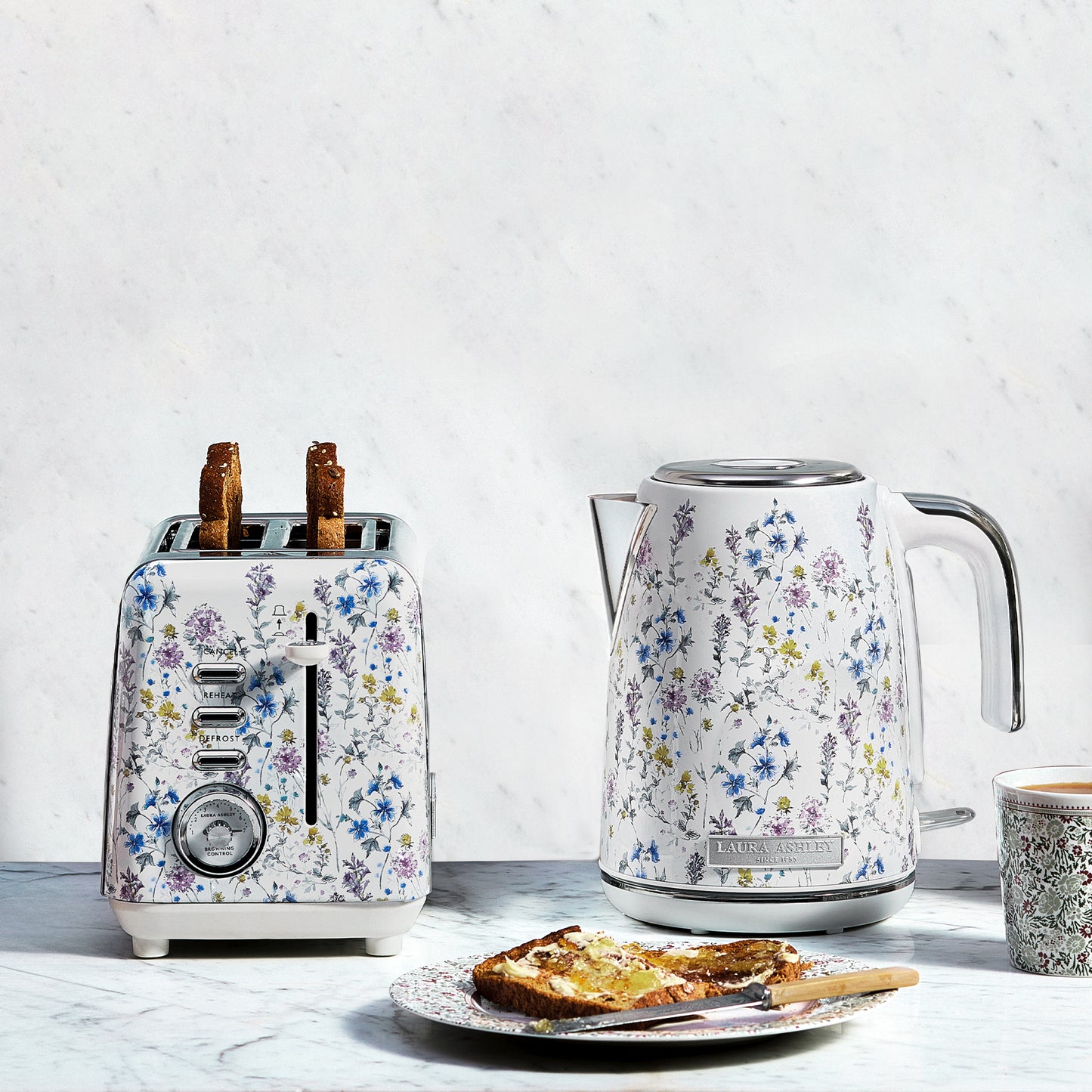 Laura Ashley 2-Slice Toaster