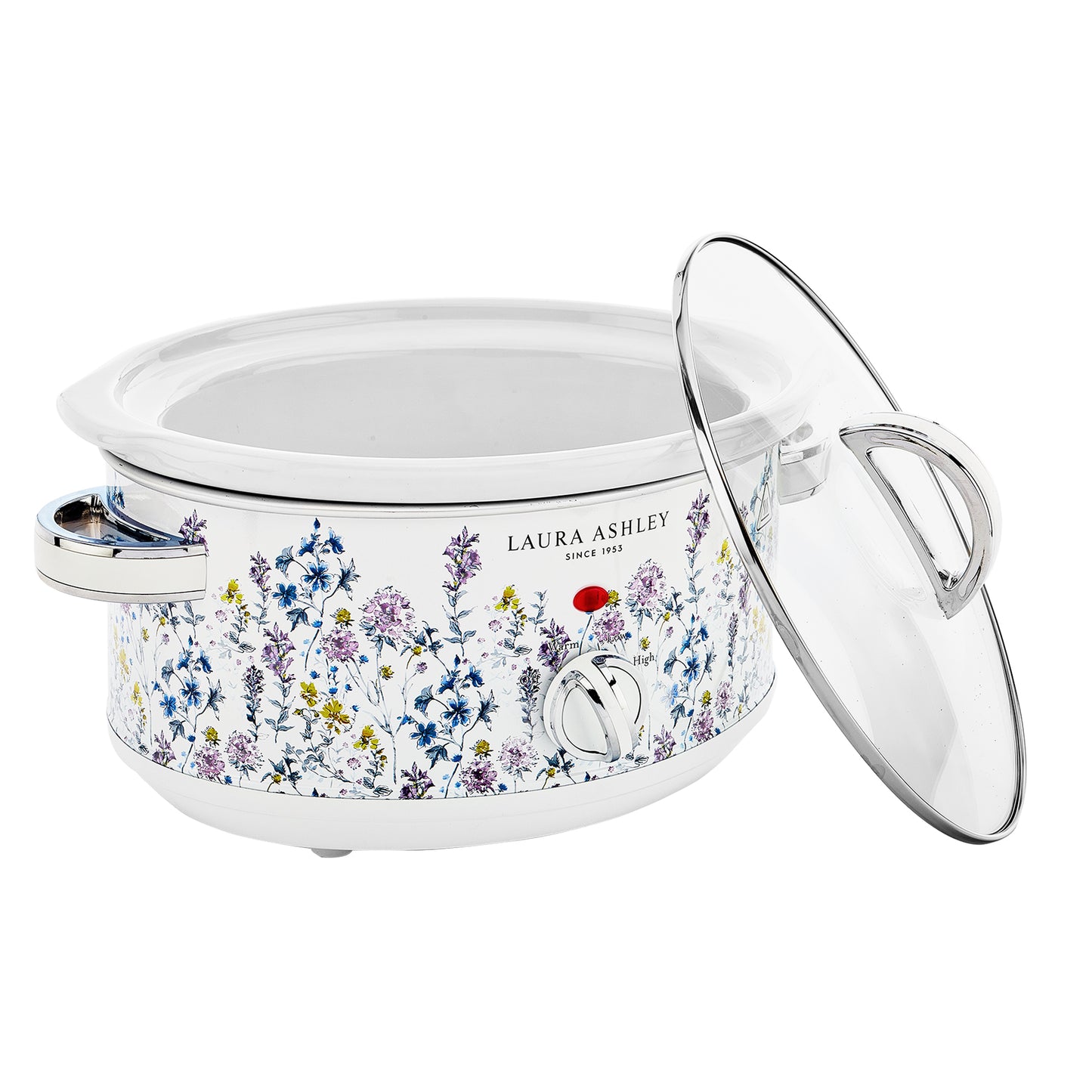 Laura Ashley 3.5L Stainless-Steel Slow Cooker