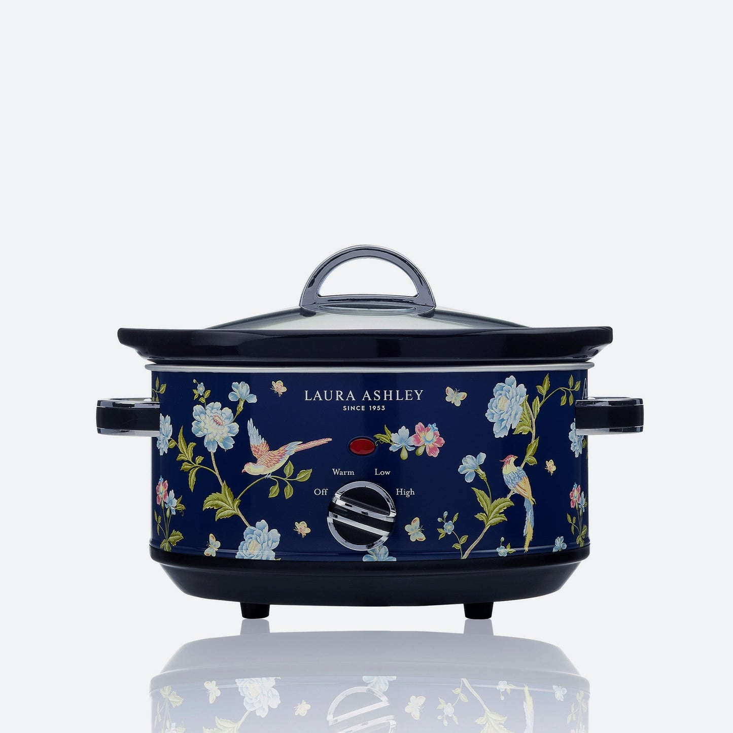 Laura Ashley 3.5L Stainless-Steel Slow Cooker