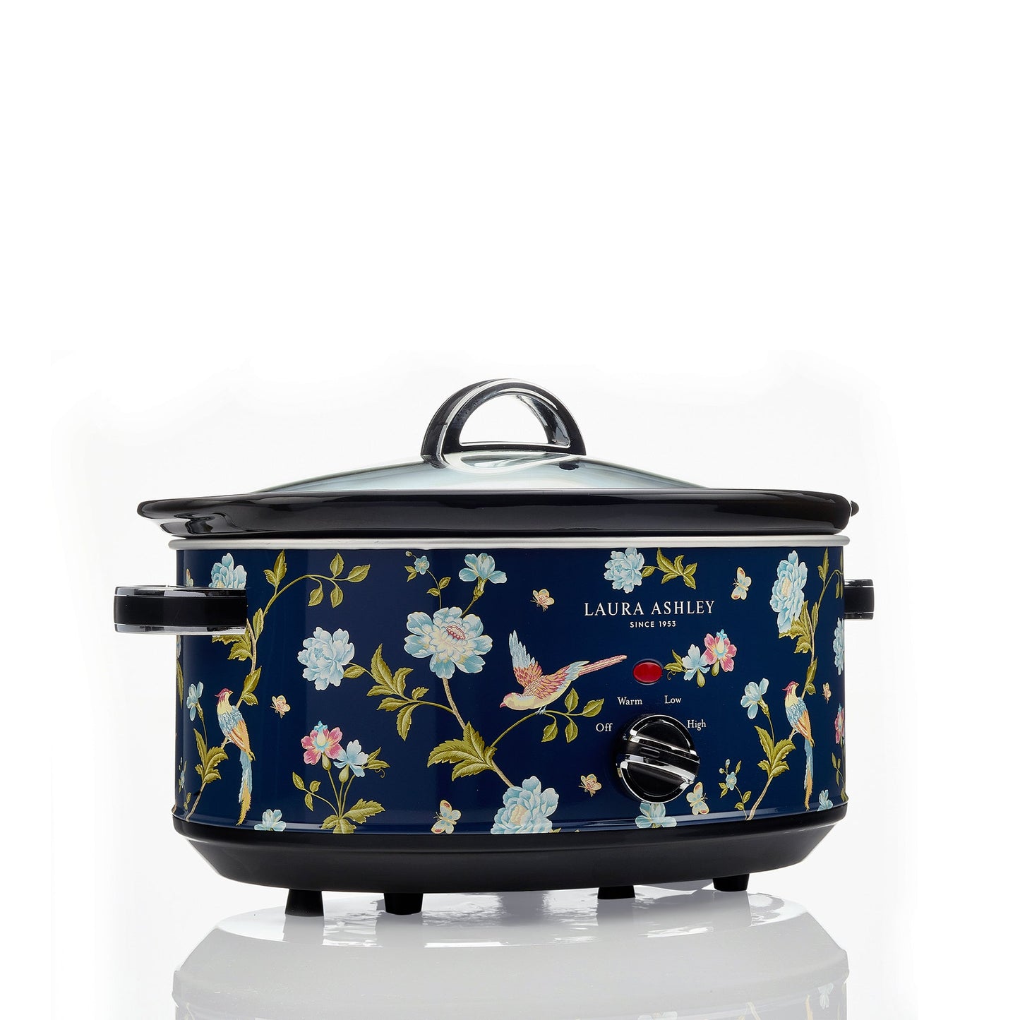 Laura Ashley 6.5L Stainless-Steel Slow Cooker