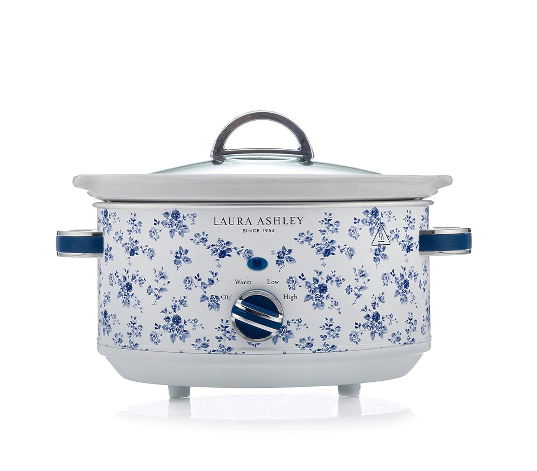 Laura Ashley 3.5L Stainless-Steel Slow Cooker