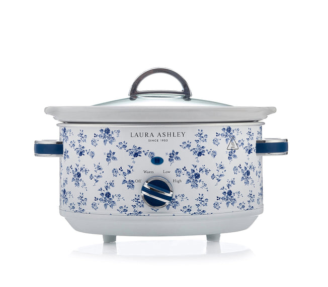 Laura Ashley 3.5L Stainless-Steel Slow Cooker