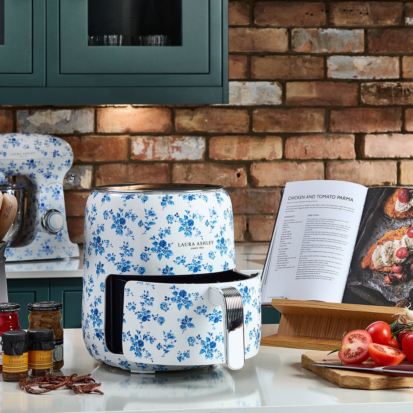 Laura Ashley China Rose 4.5L Digital Air Fryer