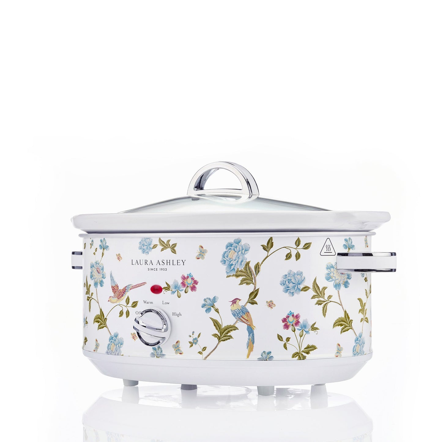 Laura Ashley 6.5L Stainless-Steel Slow Cooker