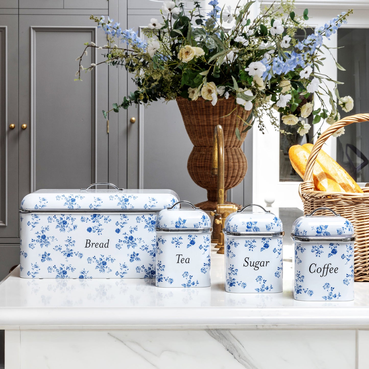 Laura Ashley 3 Piece Canister
