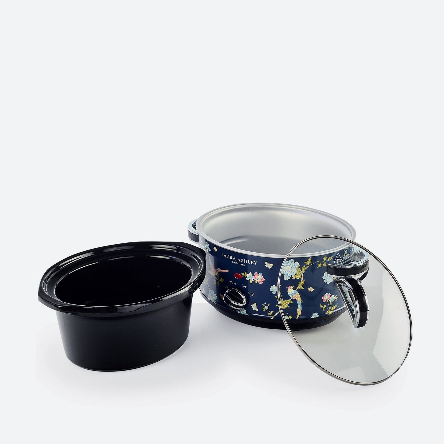 Laura Ashley 3.5L Stainless-Steel Slow Cooker