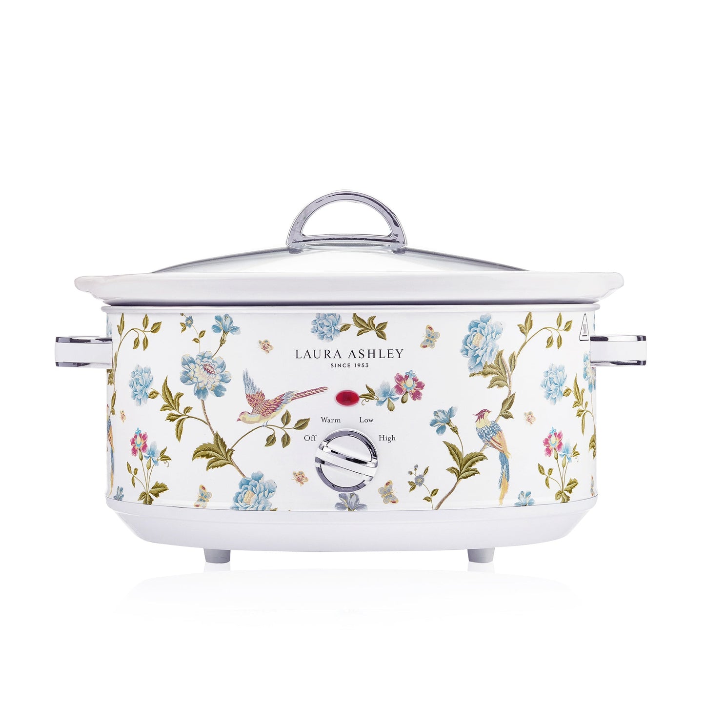 Laura Ashley 6.5L Stainless-Steel Slow Cooker