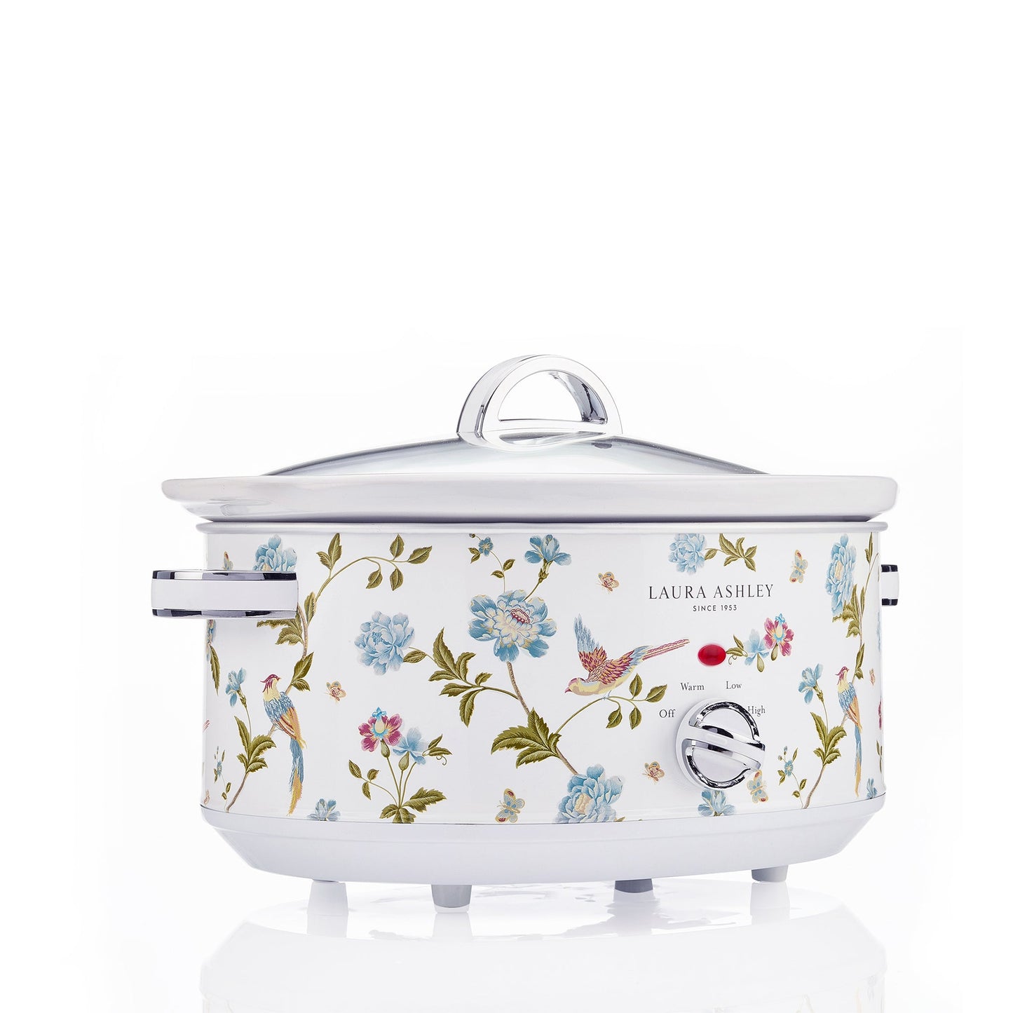 Laura Ashley 6.5L Stainless-Steel Slow Cooker