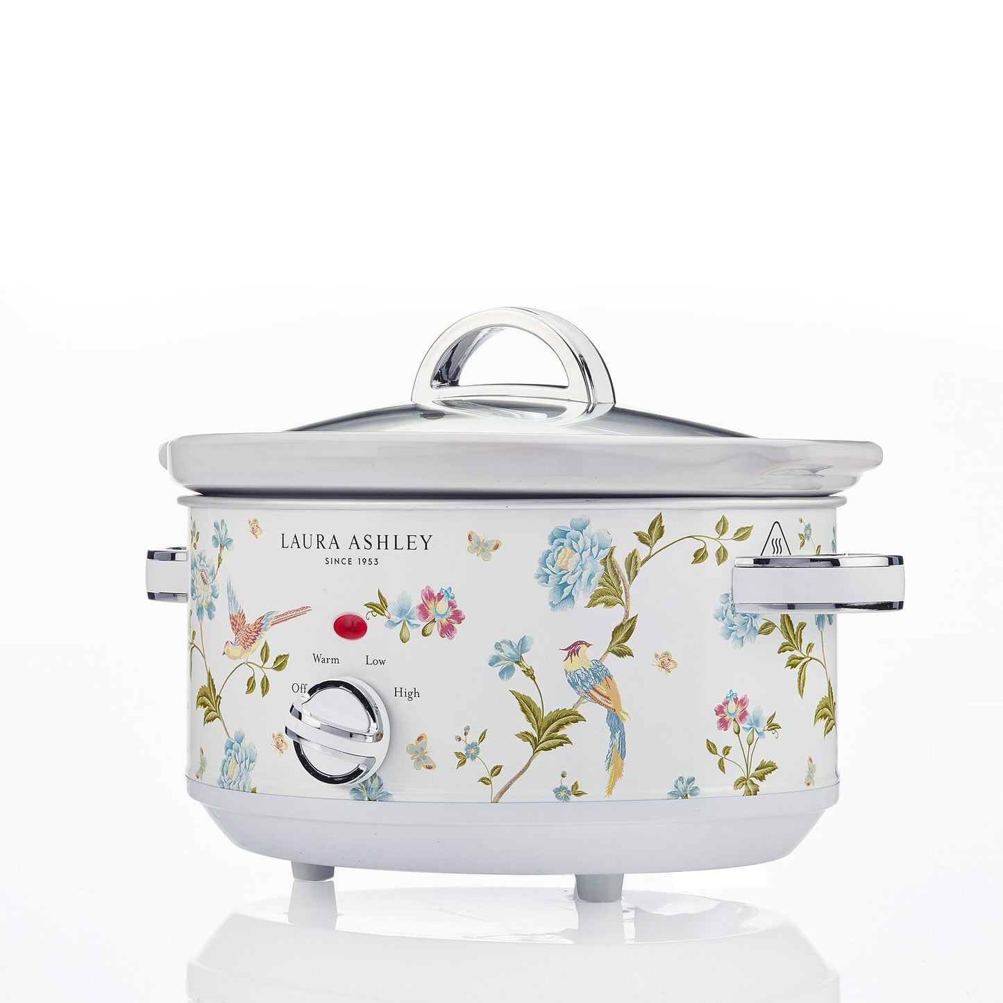 Laura Ashley 3.5L Stainless-Steel Slow Cooker