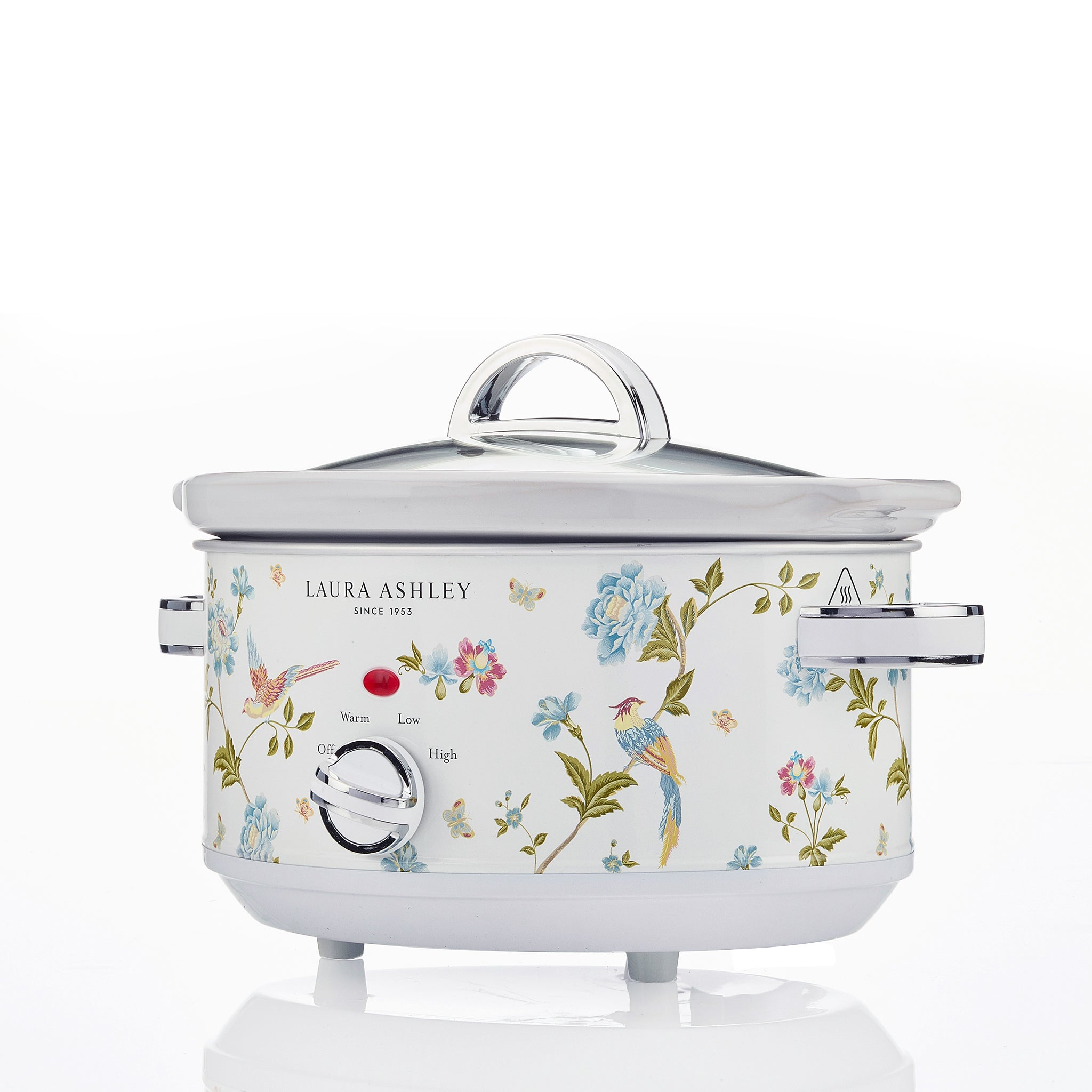 Laura Ashley 3.5L Stainless-Steel Slow Cooker