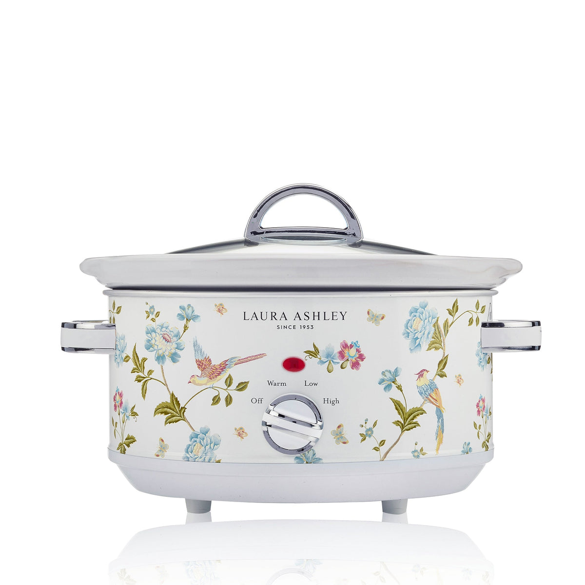 Laura Ashley 3.5L Stainless-Steel Slow Cooker