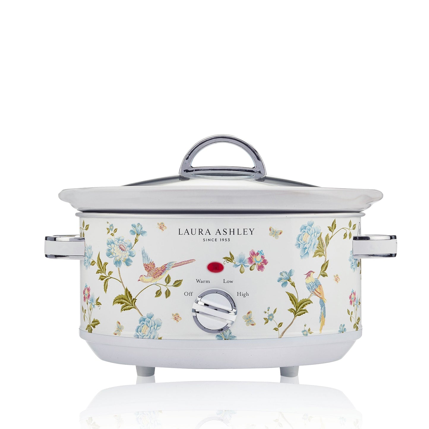 Laura Ashley 3.5L Stainless-Steel Slow Cooker