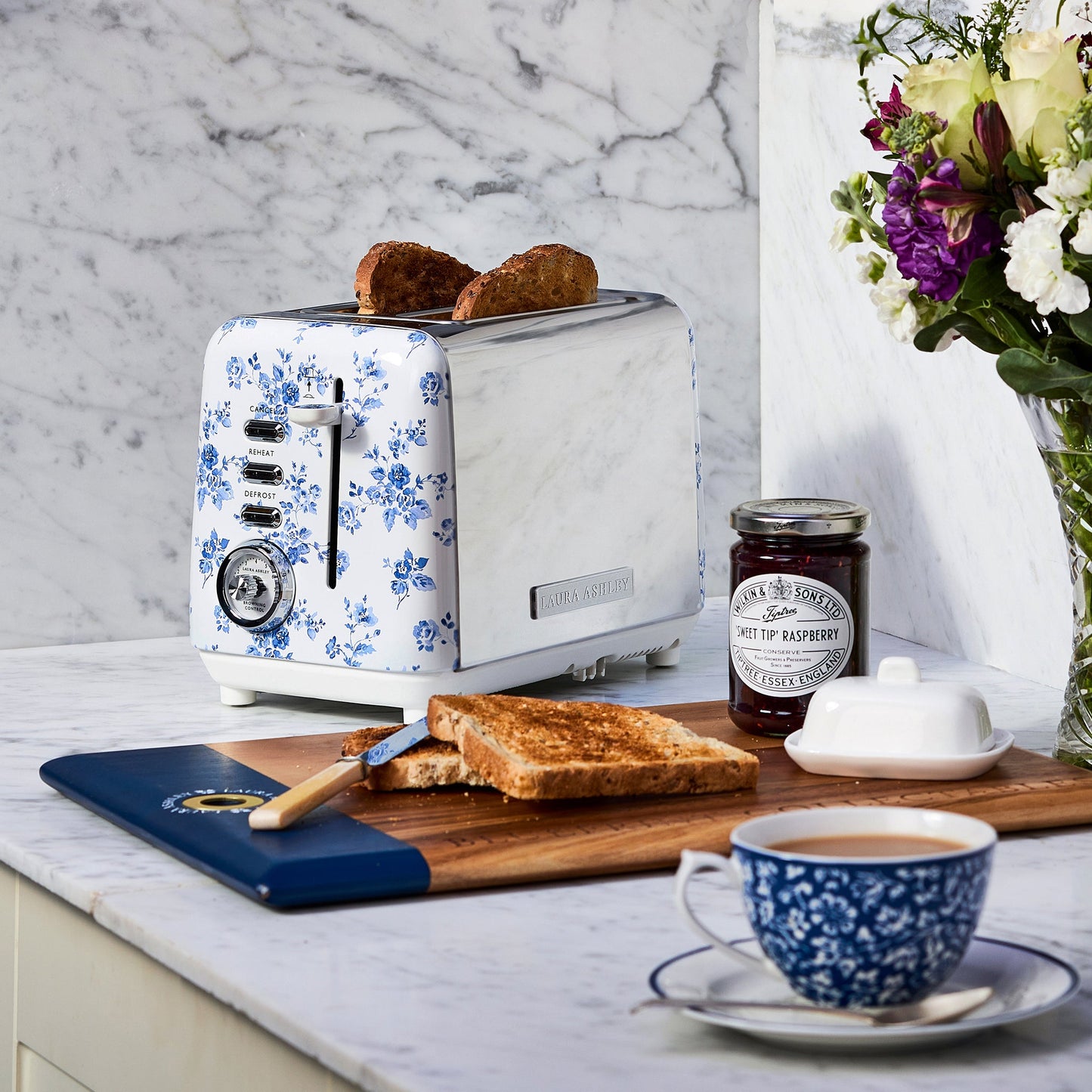 Laura Ashley 2-Slice Toaster