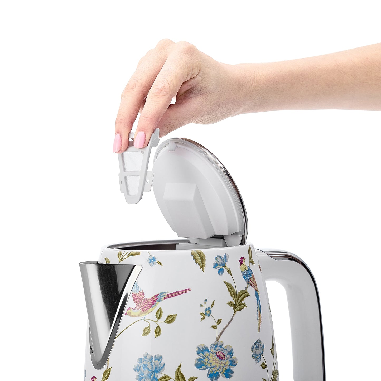 Laura Ashley 1.7L Jug Kettle – Fast Boil & Water Level Indicator