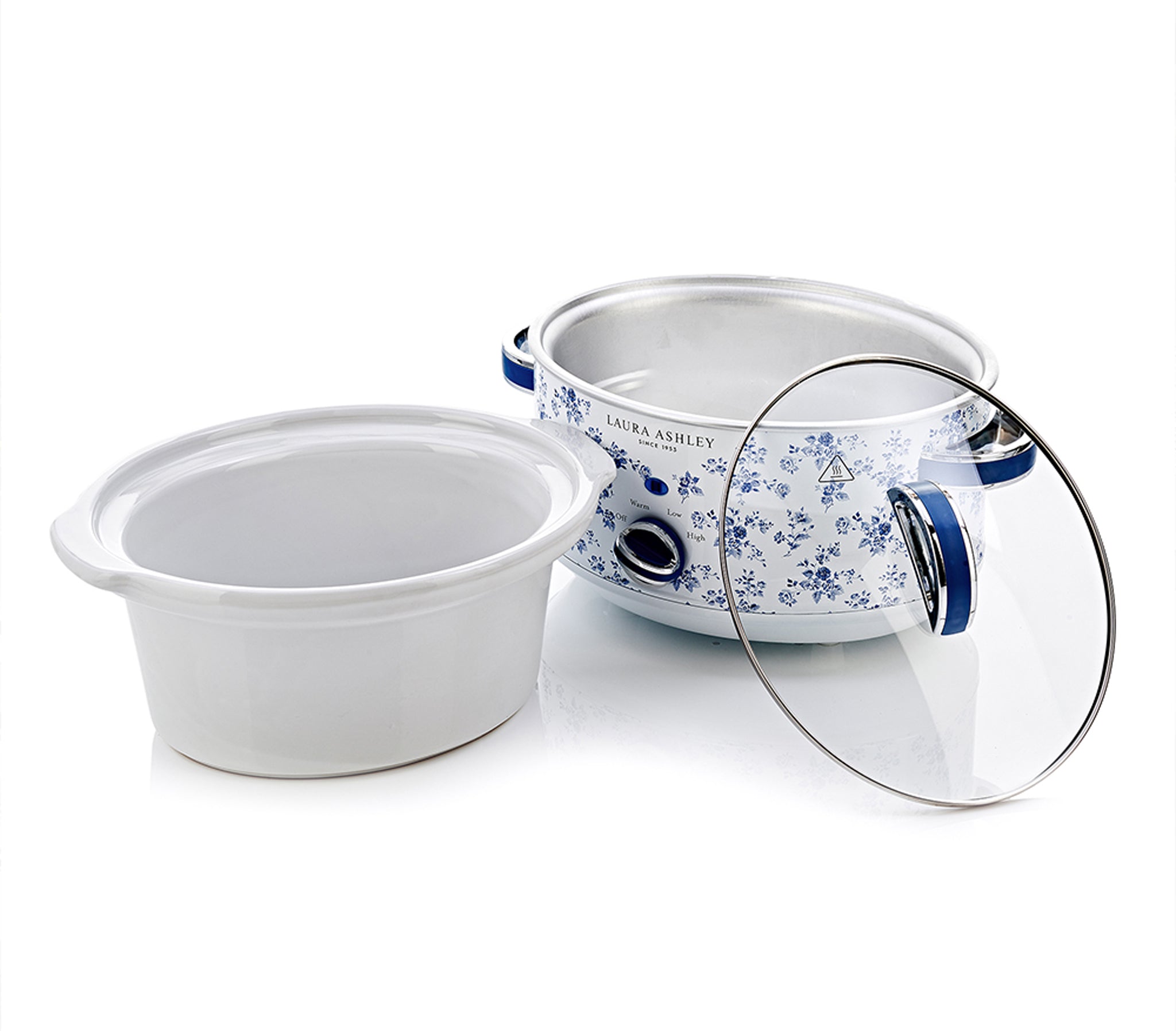 Laura Ashley 3.5L Stainless-Steel Slow Cooker