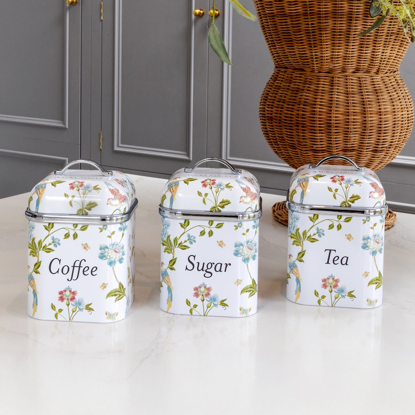 Laura Ashley 3 Piece Canister