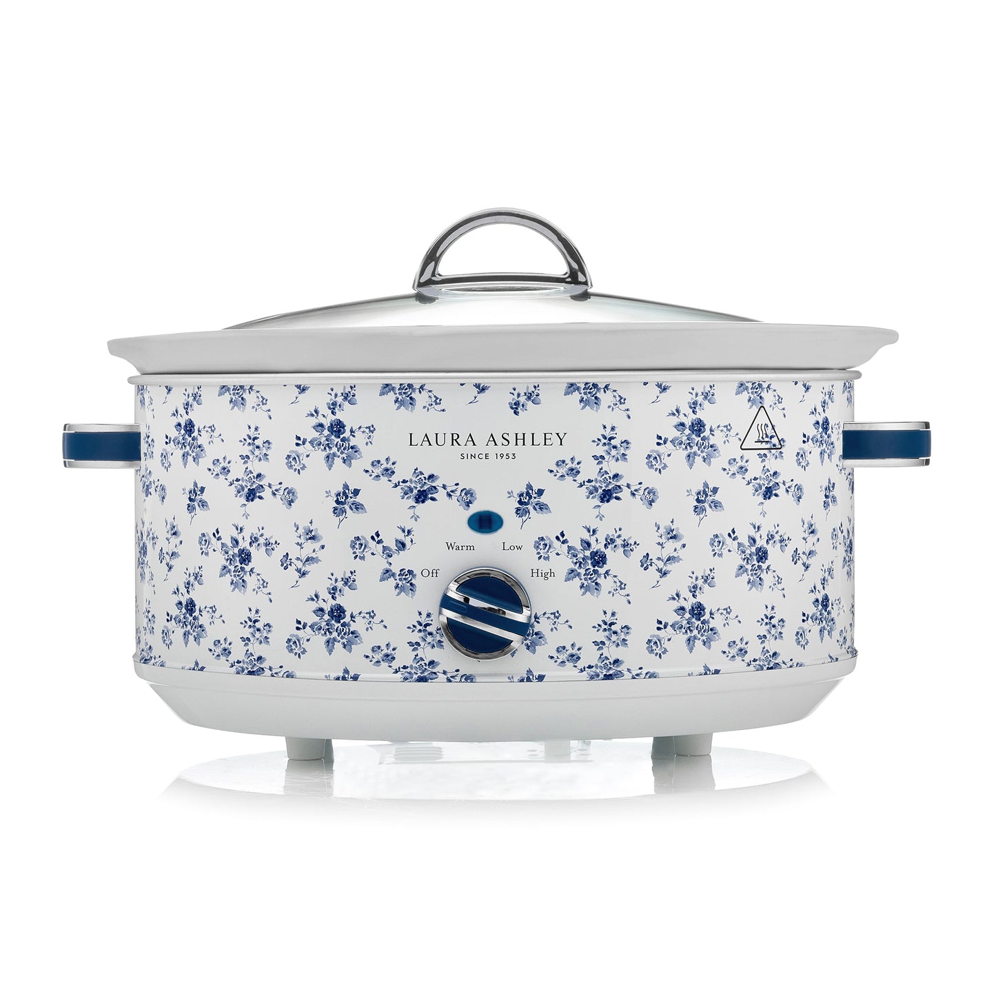 Laura Ashley 6.5L Stainless-Steel Slow Cooker