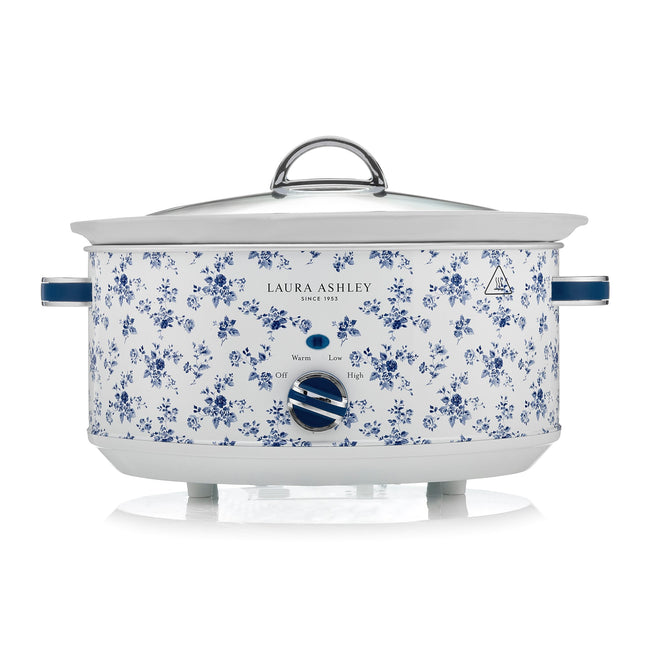 Laura Ashley 6.5L Stainless-Steel Slow Cooker