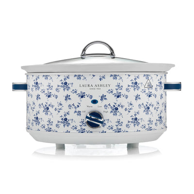 Laura Ashley 6.5L Stainless-Steel Slow Cooker