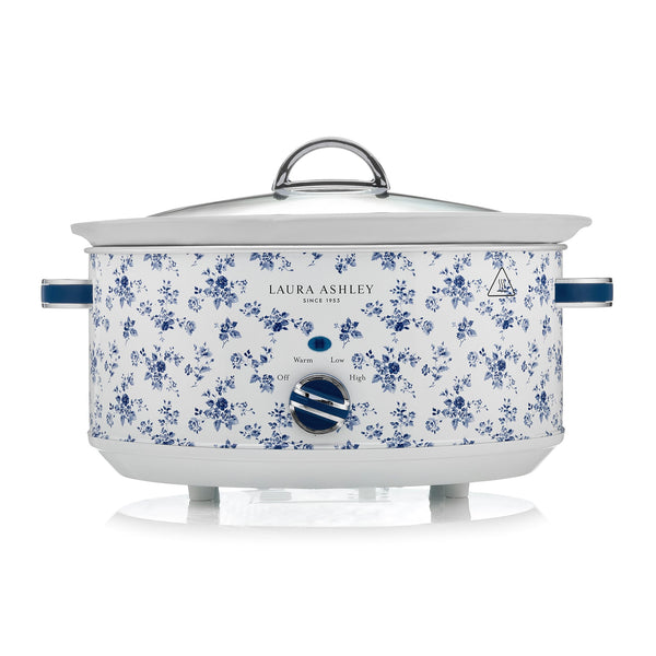 Laura Ashley 6.5L Stainless-Steel Slow Cooker