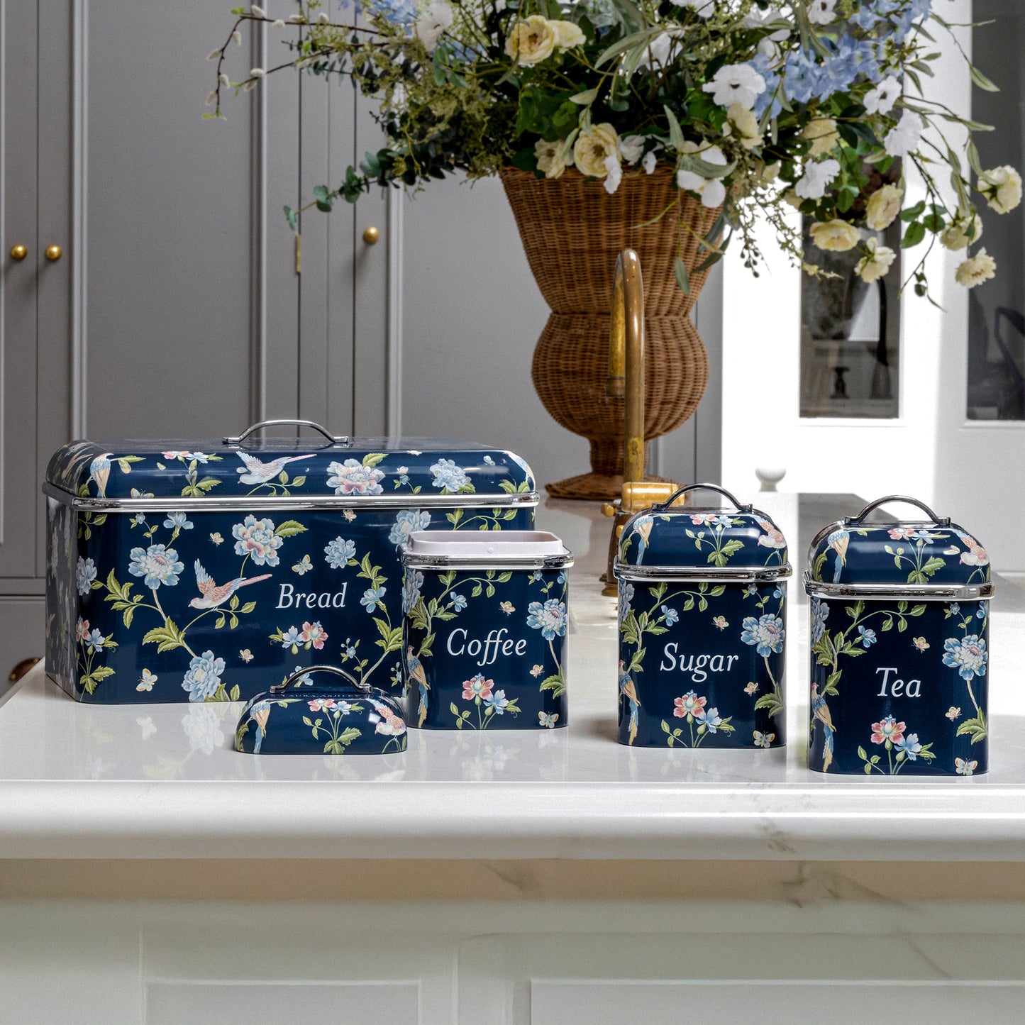 Laura Ashley 3 Piece Canister