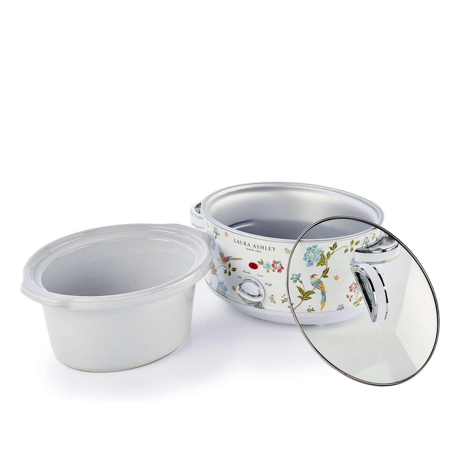 Laura Ashley 3.5L Stainless-Steel Slow Cooker